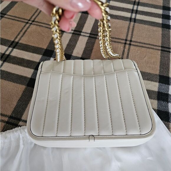 Coach White Quilted Shoulder Bag - Picture 4 of 9